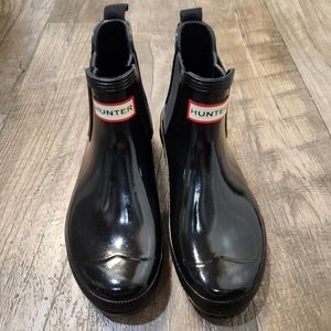 Hunter Chelsea Glossy Black 7